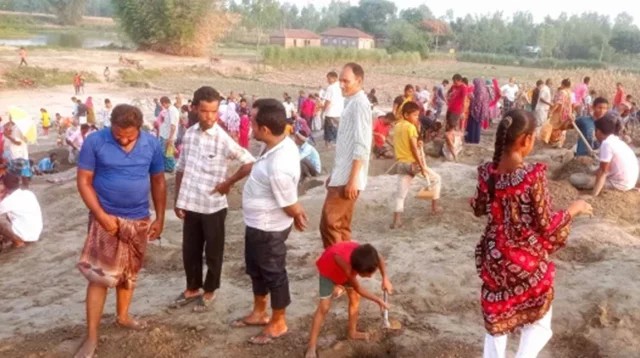 স্বর্ণের সন্ধান পাওয়া সেই ইটভাটায় ১৪৪ ধারা জারি